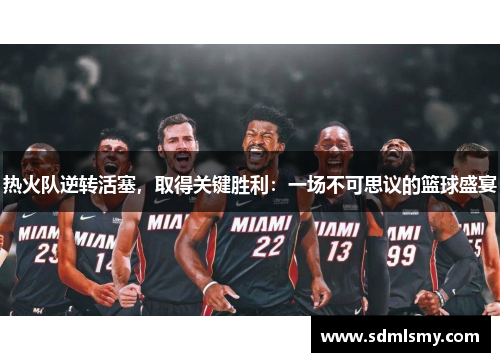 热火队逆转活塞，取得关键胜利：一场不可思议的篮球盛宴
