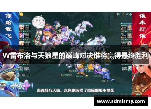W雷布洛与天狼星的巅峰对决谁将赢得最终胜利